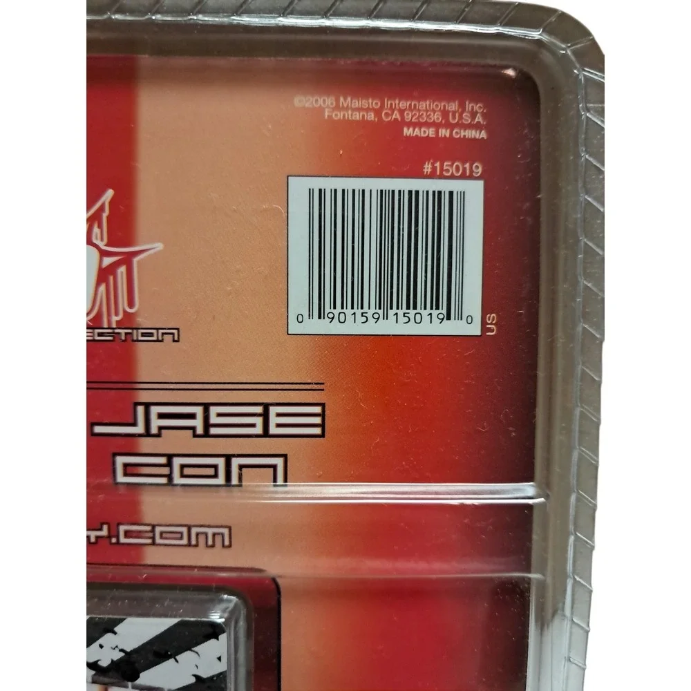 Maisto Enamelz Graffiti Train Diecast Box Car CON Yellow B&O Custom Shop‎ Sealed
